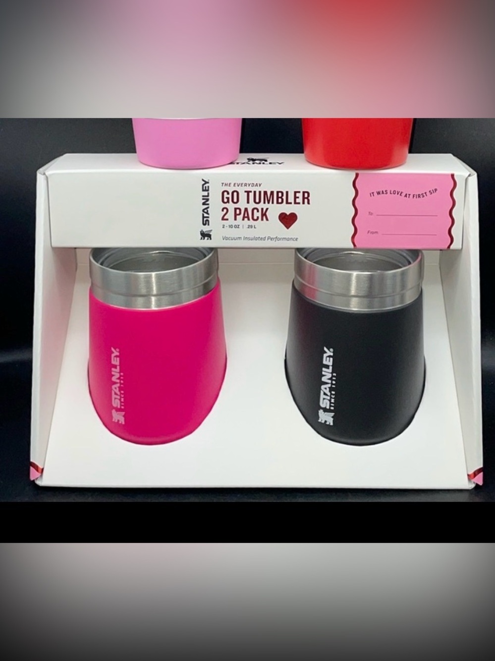 Stanley Valentine’s Day Go tumbler 2 pack